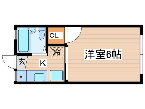 ドミトリー和田の物件間取画像